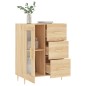 vidaXL Credenza Rovere Sonoma 69,5x34x90 cm in Legno Multistrato vidaXL Credenza Rovere Sonoma 69,5x34x90 cm in Legno Multistrato