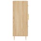 vidaXL Credenza Rovere Sonoma 69,5x34x90 cm in Legno Multistrato vidaXL Credenza Rovere Sonoma 69,5x34x90 cm in Legno Multistrato