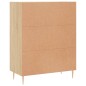 vidaXL Credenza Rovere Sonoma 69,5x34x90 cm in Legno Multistrato vidaXL Credenza Rovere Sonoma 69,5x34x90 cm in Legno Multistrato