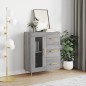 vidaXL Credenza Grigio Sonoma 69,5x34x90 cm in Legno Multistrato vidaXL Credenza Grigio Sonoma 69,5x34x90 cm in Legno Multistrato