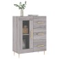 vidaXL Credenza Grigio Sonoma 69,5x34x90 cm in Legno Multistrato vidaXL Credenza Grigio Sonoma 69,5x34x90 cm in Legno Multistrato