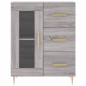 vidaXL Credenza Grigio Sonoma 69,5x34x90 cm in Legno Multistrato vidaXL Credenza Grigio Sonoma 69,5x34x90 cm in Legno Multistrato