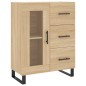 vidaXL Credenza Rovere Sonoma 69,5x34x90 cm in Legno Multistrato vidaXL Credenza Rovere Sonoma 69,5x34x90 cm in Legno Multistrato