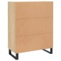 vidaXL Credenza Rovere Sonoma 69,5x34x90 cm in Legno Multistrato vidaXL Credenza Rovere Sonoma 69,5x34x90 cm in Legno Multistrato