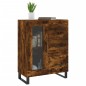 vidaXL Credenza Rovere Fumo 69,5x34x90 cm in Legno Multistrato vidaXL Credenza Rovere Fumo 69,5x34x90 cm in Legno Multistrato