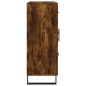 vidaXL Credenza Rovere Fumo 69,5x34x90 cm in Legno Multistrato vidaXL Credenza Rovere Fumo 69,5x34x90 cm in Legno Multistrato