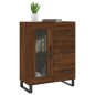 vidaXL Credenza Rovere Marrone 69,5x34x90 cm in Legno Multistrato vidaXL Credenza Rovere Marrone 69,5x34x90 cm in Legno Multistrato