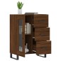vidaXL Credenza Rovere Marrone 69,5x34x90 cm in Legno Multistrato vidaXL Credenza Rovere Marrone 69,5x34x90 cm in Legno Multistrato