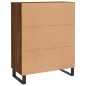 vidaXL Credenza Rovere Marrone 69,5x34x90 cm in Legno Multistrato vidaXL Credenza Rovere Marrone 69,5x34x90 cm in Legno Multistrato