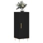 vidaXL Credenza Nero 34,5x34x90 cm in Legno Multistrato vidaXL Credenza Nero 34,5x34x90 cm in Legno Multistrato