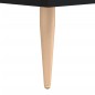 vidaXL Credenza Nero 34,5x34x90 cm in Legno Multistrato vidaXL Credenza Nero 34,5x34x90 cm in Legno Multistrato