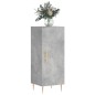 vidaXL Credenza Grigio Cemento 34,5x34x90 cm in Legno Multistrato vidaXL Credenza Grigio Cemento 34,5x34x90 cm in Legno Multistrato