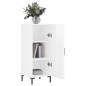 vidaXL Credenza Bianco Lucido 34,5x34x90 cm in Legno Multistrato vidaXL Credenza Bianco Lucido 34,5x34x90 cm in Legno Multistrato