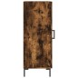 vidaXL Credenza Rovere Fumo 34,5x34x90 cm in Legno Multistrato vidaXL Credenza Rovere Fumo 34,5x34x90 cm in Legno Multistrato