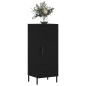 vidaXL Credenza Nero 34,5x34x90 cm in Legno Multistrato vidaXL Credenza Nero 34,5x34x90 cm in Legno Multistrato