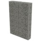 vidaXL Gabbione con Copertura in Acciaio Zincato 100x20x150 cm vidaXL Gabbione con Copertura in Acciaio Zincato 100x20x150 cm