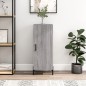 vidaXL Credenza Grigio Sonoma 34,5x34x90 cm in Legno Multistrato vidaXL Credenza Grigio Sonoma 34,5x34x90 cm in Legno Multistrato