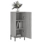 vidaXL Credenza Grigio Sonoma 34,5x34x90 cm in Legno Multistrato vidaXL Credenza Grigio Sonoma 34,5x34x90 cm in Legno Multistrato