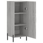 vidaXL Credenza Grigio Sonoma 34,5x34x90 cm in Legno Multistrato vidaXL Credenza Grigio Sonoma 34,5x34x90 cm in Legno Multistrato