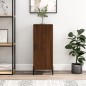 vidaXL Credenza Rovere Marrone 34,5x34x90 cm in Legno Multistrato vidaXL Credenza Rovere Marrone 34,5x34x90 cm in Legno Multistrato