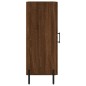 vidaXL Credenza Rovere Marrone 34,5x34x90 cm in Legno Multistrato vidaXL Credenza Rovere Marrone 34,5x34x90 cm in Legno Multistrato