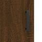 vidaXL Credenza Rovere Marrone 34,5x34x90 cm in Legno Multistrato vidaXL Credenza Rovere Marrone 34,5x34x90 cm in Legno Multistrato
