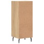 vidaXL Credenza Rovere Sonoma 34,5x34x90 cm in Legno Multistrato vidaXL Credenza Rovere Sonoma 34,5x34x90 cm in Legno Multistrato