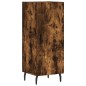 vidaXL Credenza Rovere Fumo 34,5x34x90 cm in Legno Multistrato vidaXL Credenza Rovere Fumo 34,5x34x90 cm in Legno Multistrato