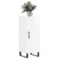 vidaXL Credenza Bianco Lucido 34,5x34x90 cm in Legno Multistrato vidaXL Credenza Bianco Lucido 34,5x34x90 cm in Legno Multistrato