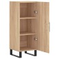 vidaXL Credenza Rovere Sonoma 34,5x34x90 cm in Legno Multistrato vidaXL Credenza Rovere Sonoma 34,5x34x90 cm in Legno Multistrato