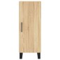 vidaXL Credenza Rovere Sonoma 34,5x34x90 cm in Legno Multistrato vidaXL Credenza Rovere Sonoma 34,5x34x90 cm in Legno Multistrato