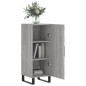 vidaXL Credenza Grigio Sonoma 34,5x34x90 cm in Legno Multistrato vidaXL Credenza Grigio Sonoma 34,5x34x90 cm in Legno Multistrato