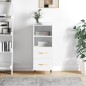 vidaXL Credenza Bianca 34,5x34x90 cm in Legno Multistrato vidaXL Credenza Bianca 34,5x34x90 cm in Legno Multistrato