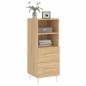 vidaXL Credenza Rovere Sonoma 34,5x34x90 cm in Legno Multistrato vidaXL Credenza Rovere Sonoma 34,5x34x90 cm in Legno Multistrato