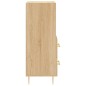 vidaXL Credenza Rovere Sonoma 34,5x34x90 cm in Legno Multistrato vidaXL Credenza Rovere Sonoma 34,5x34x90 cm in Legno Multistrato