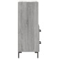 vidaXL Credenza Grigio Sonoma 34,5x34x90 cm in Legno Multistrato vidaXL Credenza Grigio Sonoma 34,5x34x90 cm in Legno Multistrato