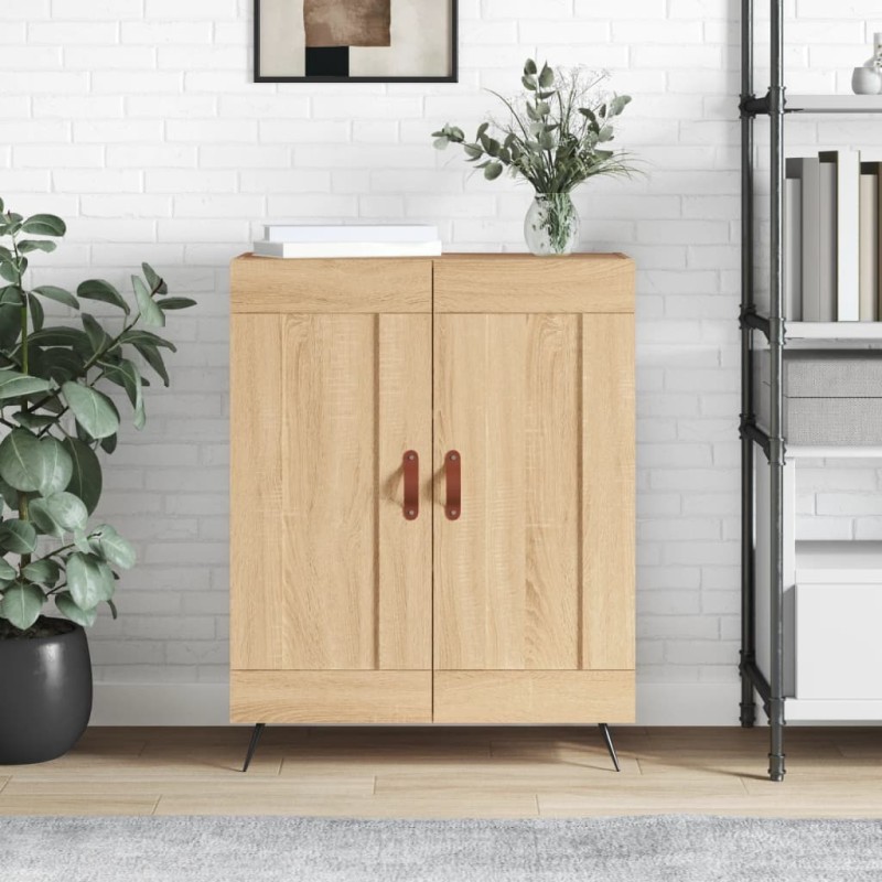 vidaXL Credenza Rovere Sonoma 69,5x34x90 cm in Legno Multistrato vidaXL Credenza Rovere Sonoma 69,5x34x90 cm in Legno Multistrato