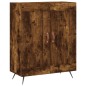 vidaXL Credenza Rovere Fumo 69,5x34x90 cm in Legno Multistrato vidaXL Credenza Rovere Fumo 69,5x34x90 cm in Legno Multistrato