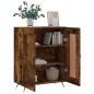 vidaXL Credenza Rovere Fumo 69,5x34x90 cm in Legno Multistrato vidaXL Credenza Rovere Fumo 69,5x34x90 cm in Legno Multistrato
