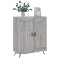 vidaXL Credenza Grigio Sonoma 69,5x34x90 cm in Legno Multistrato vidaXL Credenza Grigio Sonoma 69,5x34x90 cm in Legno Multistrato