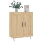 vidaXL Credenza Rovere Sonoma 69,5x34x90 cm in Legno Multistrato vidaXL Credenza Rovere Sonoma 69,5x34x90 cm in Legno Multistrato