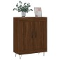 vidaXL Credenza Rovere Marrone 69,5x34x90 cm in Legno Multistrato vidaXL Credenza Rovere Marrone 69,5x34x90 cm in Legno Multistrato
