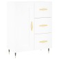 vidaXL Credenza Bianca 69,5x34x90 cm in Legno Multistrato