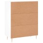 vidaXL Credenza Bianca 69,5x34x90 cm in Legno Multistrato vidaXL Credenza Bianca 69,5x34x90 cm in Legno Multistrato