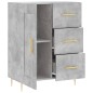 vidaXL Credenza Grigio Cemento 69,5x34x90 cm in Legno Multistrato vidaXL Credenza Grigio Cemento 69,5x34x90 cm in Legno Multistrato