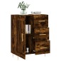 vidaXL Credenza Rovere Fumo 69,5x34x90 cm in Legno Multistrato vidaXL Credenza Rovere Fumo 69,5x34x90 cm in Legno Multistrato
