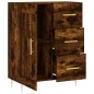 vidaXL Credenza Rovere Fumo 69,5x34x90 cm in Legno Multistrato vidaXL Credenza Rovere Fumo 69,5x34x90 cm in Legno Multistrato
