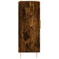 vidaXL Credenza Rovere Fumo 69,5x34x90 cm in Legno Multistrato vidaXL Credenza Rovere Fumo 69,5x34x90 cm in Legno Multistrato