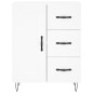 vidaXL Credenza Bianca 69,5x34x90 cm in Legno Multistrato vidaXL Credenza Bianca 69,5x34x90 cm in Legno Multistrato