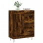 vidaXL Credenza Rovere Fumo 69,5x34x90 cm in Legno Multistrato vidaXL Credenza Rovere Fumo 69,5x34x90 cm in Legno Multistrato
